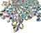 200 Pieces Crystal Gems AB Acrylic Flatback Sew On Diamante Rhinestones with Mixed Shapes for DIY Crafts Handicrafts Clothes Bag Shoes Decorations